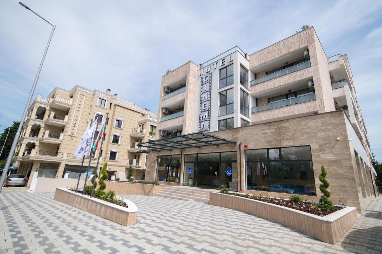 Cinema Hotel Primorsko Exterior foto